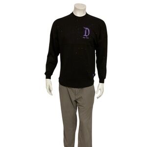 Disney Unisex Black Glitter Anniversary Spirit Jersey